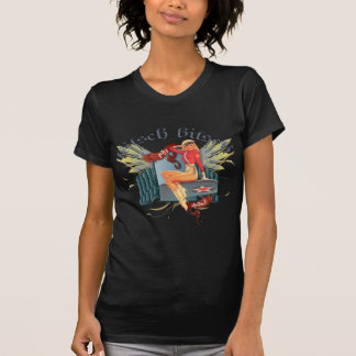 T-shirt Le kitsch Bitsch : Pin- de tatouage de fille de