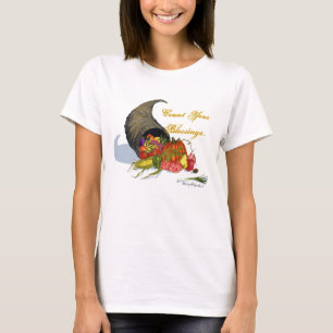 T-shirt Le klaxon de l'abondance, comptent vos