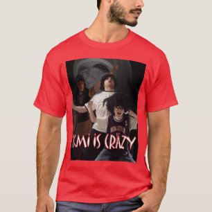 T-shirt le kmi est pièce en t folle