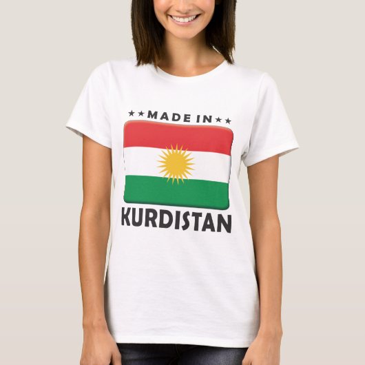 T-shirt Le Kurdistan fait (Devant)