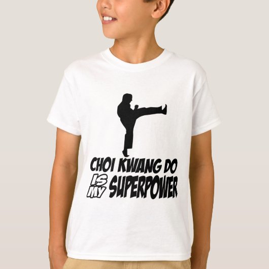 T-shirt Le kwang de Choi font des conceptions d'arts (Devant)