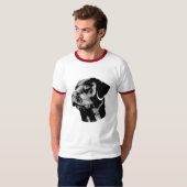T-SHIRT LE LABORATOIRE NOIR (Devant entier)