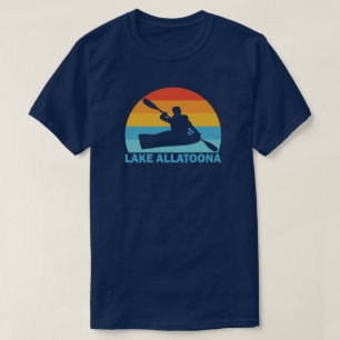 T-shirt Le lac Allatoona Géorgie Kayak