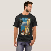 T-shirt Le lac de Garde (Devant entier)
