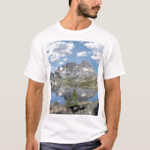T-shirt Le lac Garnet et le pic Banner - sentier John Muir (Devant)