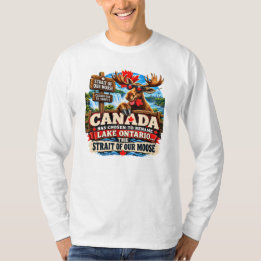 T-shirt Le lac Ontario est maintenant le détroit de notre
