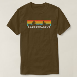 T-shirt Le lac Pleasant Arizona Canoe