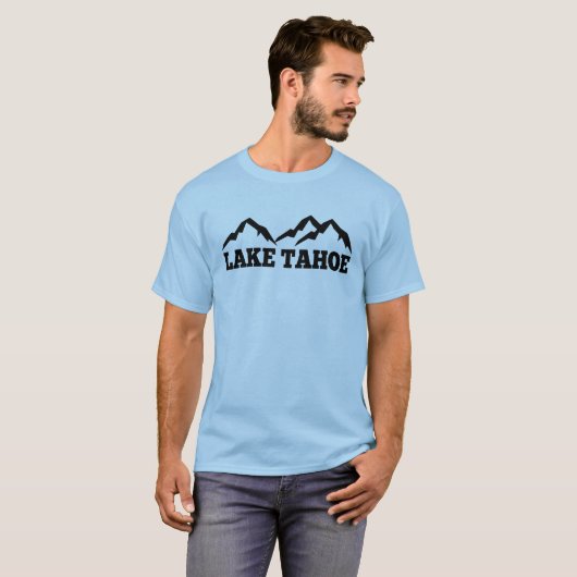 T-shirt Le lac Tahoe (Devant entier)