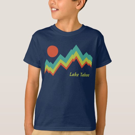 T-shirt Le lac Tahoe (Devant)