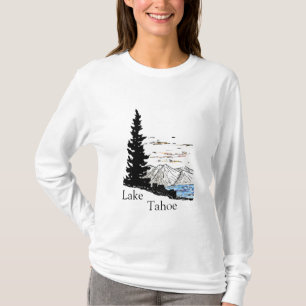 T-shirt Le lac Tahoe DigiArt, lac, Tahoe