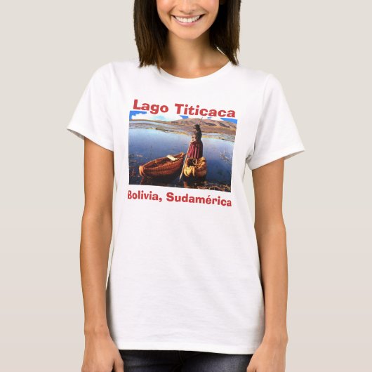 T-shirt Le Lac Titicaca (Devant)