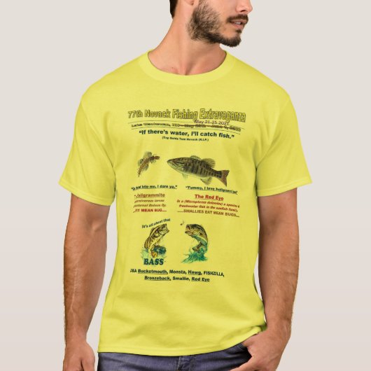 T-shirt Le lac Waukewan NH (Devant)