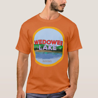 T-shirt Le lac Wedowee en Alabama