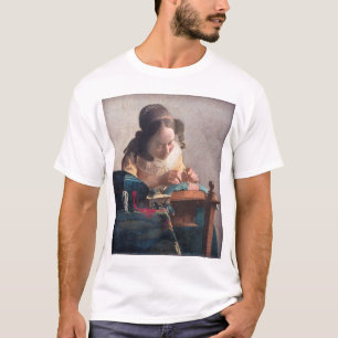 T-shirt Le Lacemaker, Johannes Vermeer, 1669-1670