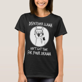 T-shirt le lama d'expéditeur n'est pas obtenu l'heure pour