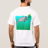 T-shirt Le lamantin ! (Dos)