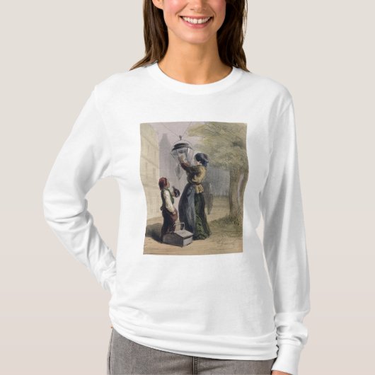 T-shirt Le Lamplighter, de 'Les Femmes De Paris (Devant)