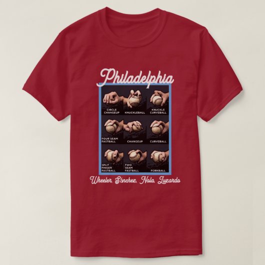 T-SHIRT LE LANCER DE PHILADELPHIE (Design devant)