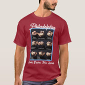 T-SHIRT LE LANCER DE PHILADELPHIE (Devant)