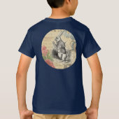 T-shirt Le lapin blanc Alice au pays des merveilles (Dos)