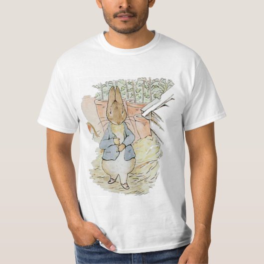 T-shirt Le LAPIN de PETER s'est senti tout à fait malade (Devant)