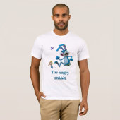 T-shirt Le lapin en colère (Devant entier)