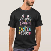 T-shirt Le Lapin Fleur Étoile Va Échanger Du Cousin Pour L (Devant)