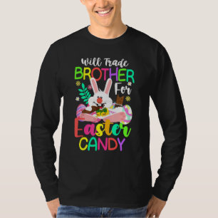 T-shirt Le Lapin Mange Des Oeufs De Chocolat Vont Échanger