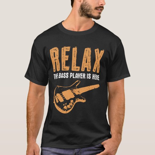 T-shirt Le Lecteur De Basse Relax Le Lecteur De Basse Est (Devant)