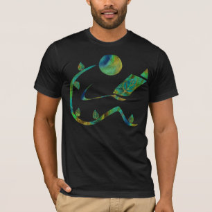 T-shirt Le lecteur vert 4R soutiennent la chemise