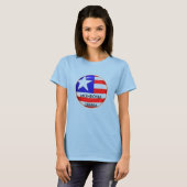 T-SHIRT LE LIBÉRIA (Devant entier)