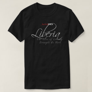 T-shirt Le Libéria lisse - obscurité