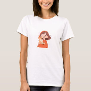 T-shirt Le Lien Unique Entre Humains Et Chat