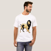 T-shirt Le lion de la fierté (Devant entier)