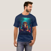 T-shirt le lion dj (Devant entier)