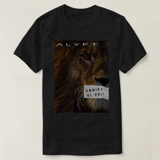 T-shirt Le lion en (Design devant)