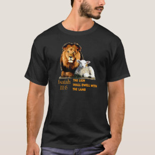 T-shirt Le Lion et l'Agneau Isaïe 11:6