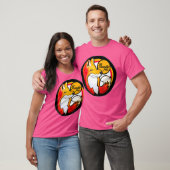 T-shirt Le logo convivial de Fox (Unisexe)
