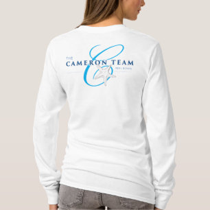 T-shirt Le logo CT sur le dos à manches longues
