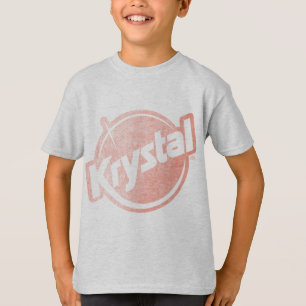 T-shirt Le logo de Krystal s'est fané