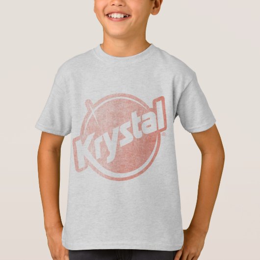 T-shirt Le logo de Krystal s'est fané (Devant)