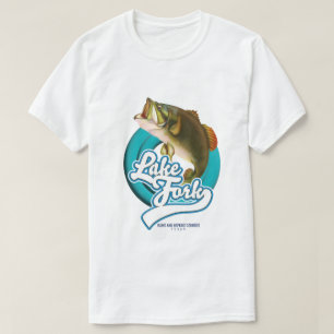 T-shirt Le logo de Lake Fork Texas Fishing.