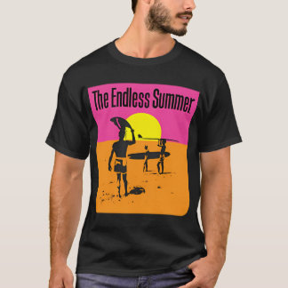T-shirt Le Logo Du Surf Été 60S Sans Fin