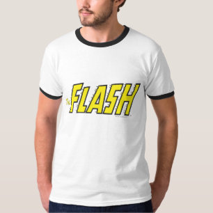 T-shirt Le logo Flash Jaune