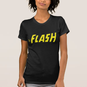 T-shirt Le logo Flash Jaune