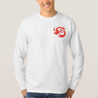 T-shirt Le logo Henley des hommes