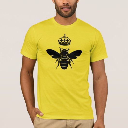T-shirt Le logo noir de reine des abeilles… sont vous une (Devant)