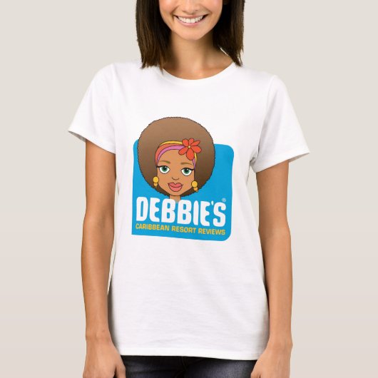 T-shirt Le logo T de Debbie (Devant)