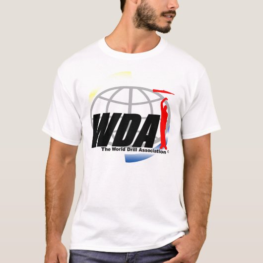 T-shirt Le logo T de WDA (Devant)