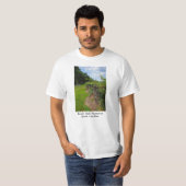 T-shirt Le Long Du Mur Courbé (Devant entier)